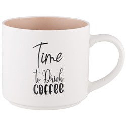 КРУЖКА "TIME TO DRINK COFFEE" 470 МЛ