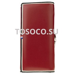 g-1002-3 red кошелек натуральная кожа и экокожа 9х19х2