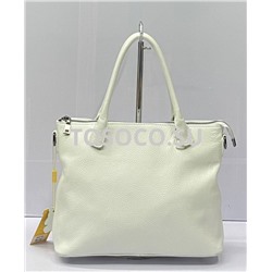 007-2 white сумка Wifeore натуральная кожа 25x12x38