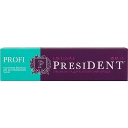 Зубная паста PresiDENT PROFI Exclusive, 50 мл