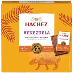 Hachez Venezuela 43% Kakao Täfelchen 165g