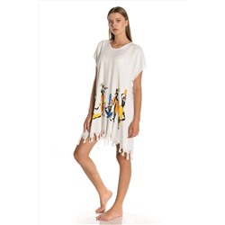 Пляжное платье Peshtemal и пончо, летнее тонкое плетение - африканское
