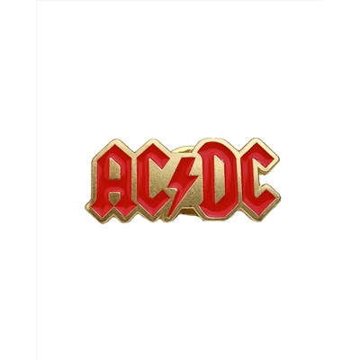 Металлический значок "AC/DC"