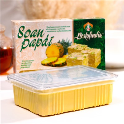 Воздушные индийские сладости «Соан Папди» ананас, 250 г