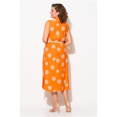 Платье Кокетка и К 1052-1 оранжевый
