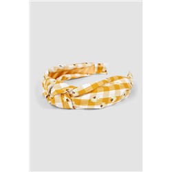 JoJo Maman Bébé Floral Gingham Headband