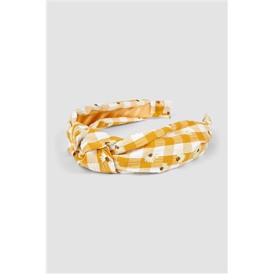 JoJo Maman Bébé Floral Gingham Headband