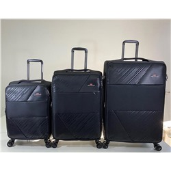 Комплект из 3-х чемоданов  MIRONPAN   50123 Черный