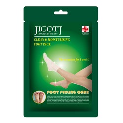 [JIGOTT] Пилинг-носочки для ног Clean&Moisturizing Foot Pack, 15 гр