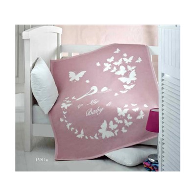 Плед cotton Rajtex 100*140 Бабочка 15911а