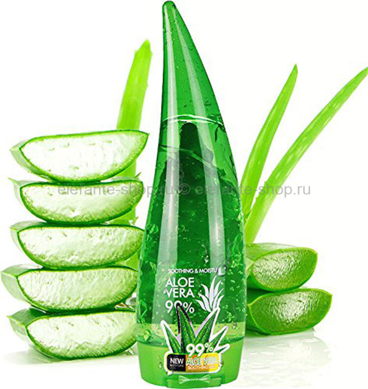 Увлажняющий гель алоэ вера Holika Holika Aloe 99% Soothing Gel 55 мл