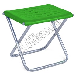Стул складной пластиковый сиденье зеленый, ПСП4