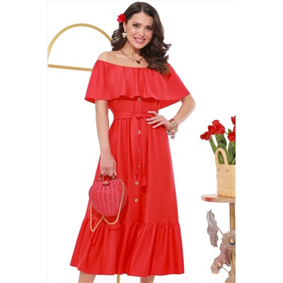 Платье DStrend П-3727 красный