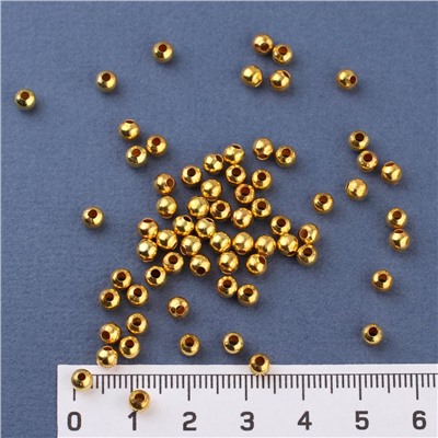 Зажим для бус 0,3 мм 20 гр золото
