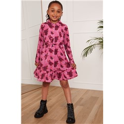Chi Chi London Younger Girls Floral Shirt Dress