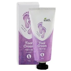 [EKEL] Крем для ног с маслом лаванды LAVENDER FOOT CREAM, 100 г.