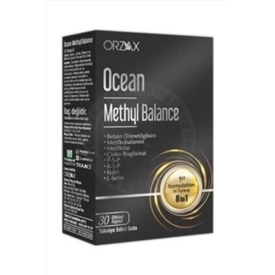 Ocean Orzax Ocean Methyl Balance 30 Vcaps Bitkisel