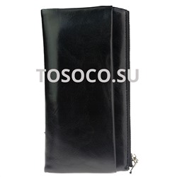k-1013-1 black кошелек женский экокожа 9х19х2