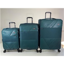 Комплект из 3-х чемоданов  MIRONPAN   50123 Бирюзовый