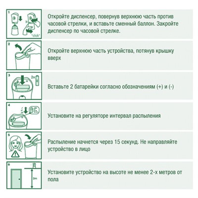 Сменный баллон 250 мл, AIRWICK "Нежные Цветы", для автоматических освежителей, универсальный, 224391