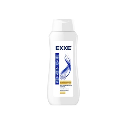 EXXE Шампунь для волос Keratin care 400мл Кератиновый уход