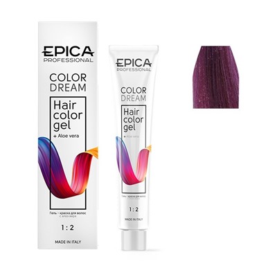 9.22 EPICA Professional COLORDREAM Гель-краска блондин фиолетовый интенсивный, 100 мл.