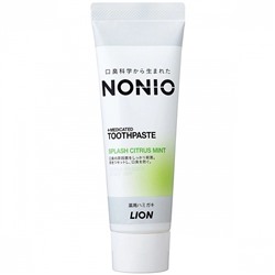 Зубная паста Lion Nonio +Medicated Splash Citrus Mint вкус цитрусов и мяты, 130 гр