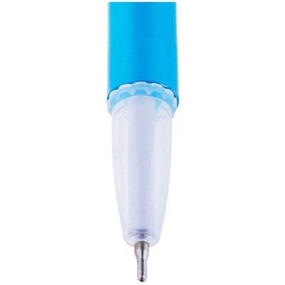Ручка шариковая 0.7 мм, Slick, чернила синие, игольчатый стержень, микс