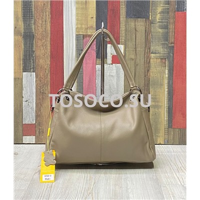 9723 khaki сумка Wifeore натуральная кожа 25x9x34