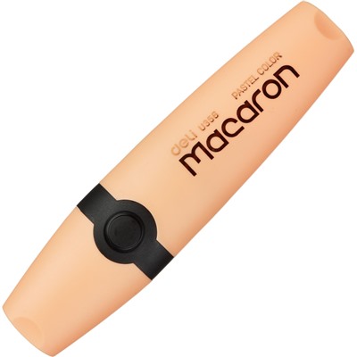 Маркер текстовыделитель Macaron, скошенный наконечник, 1-5 мм, оранжевый