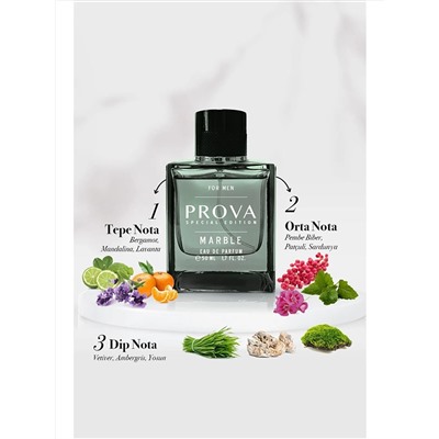 Prova Mixed Special Edition Marble 50 мл Ароматический пряный аромат EDP Мужские духи