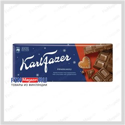 Шоколад Fazer Winter Edition (имбирный пряник) 200 гр