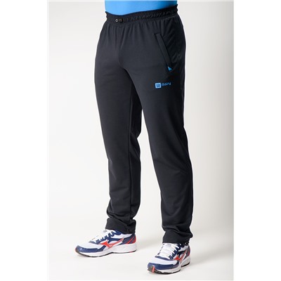 Спортивные брюки М-1224: Тёмно-синий / Ярко-синий