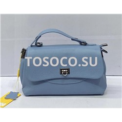 059-2 blue сумка Wifeore натуральная кожа 14х25х9