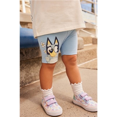 Blue Bluey Short Sleeve T-Shirt and Cycle Short Set (3mths-7yrs)