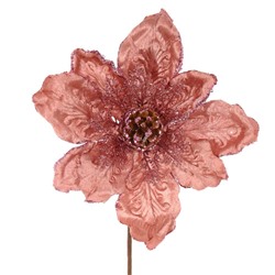Цветок искусственный "Магнолия", L30 W30 H57 см