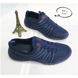 Мужские кроссовки 6097-5 синие