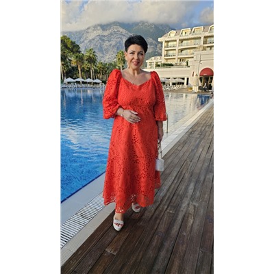 Платье Vittoria Queen 20733 красный