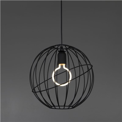 Подвесной светильник с плафоном в стиле лофт TK Lighting Orbita 1626 Orbita Black