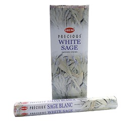 Благовония HEM Precious WHITE SAGE Белый шалфей уп-6шт