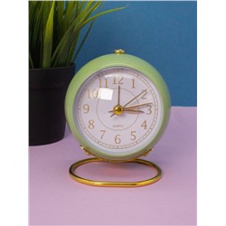 Часы-будильник «Loft lens», green