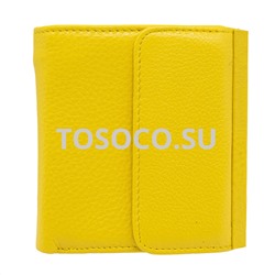 4459 yellow кошелек натуральная кожа 10x14x2