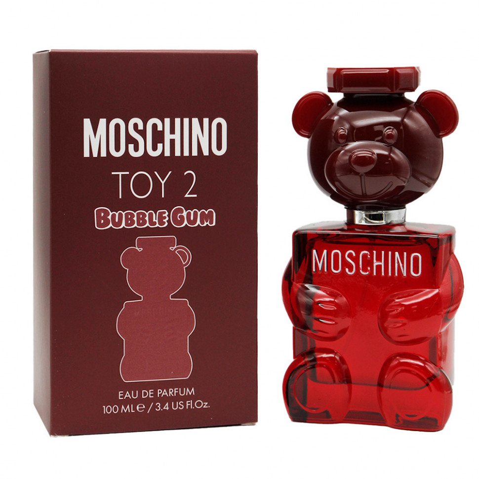 Женские духи Moschino Toy 2 Bubble Gum edp for women 100 ml (бордовый)