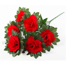 Роза "Красный остров" 6 цветков