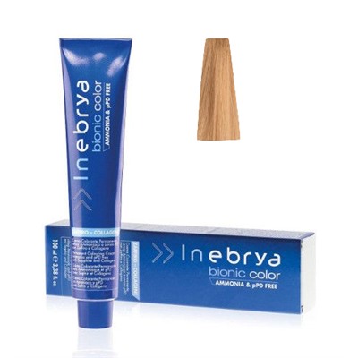 INEBRYA BIONIC COLOR 8/3 Крем-краска перманентная безаммиачная Ammonia & pPD Free LIGHT