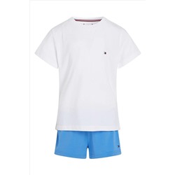 Tommy Hilfiger Blue Short T-Shirt Pyjama Set