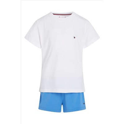 Tommy Hilfiger Blue Short T-Shirt Pyjama Set