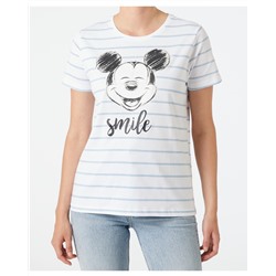 Mickey Mouse T-Shirt Disney, Rundhalsausschnitt