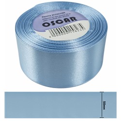 Лента атласная 2д (50 мм) (голубой) 104 (8335)