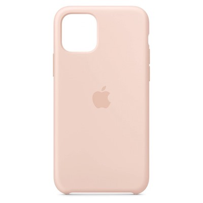 Силиконовый чехол для iPhone 12 Mini 5.4 светло-розовый